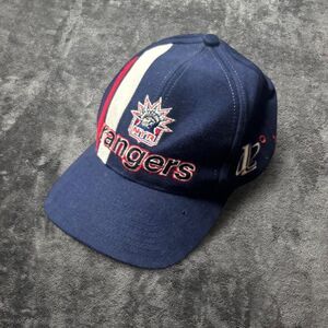 NHL Logo Athletic New York Rangers Hat One Size Blue Vintage Strapback